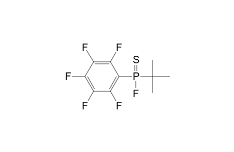 Phosphinothioic fluoride, (1,1-dimethylethyl)(pentafluorophenyl)-
