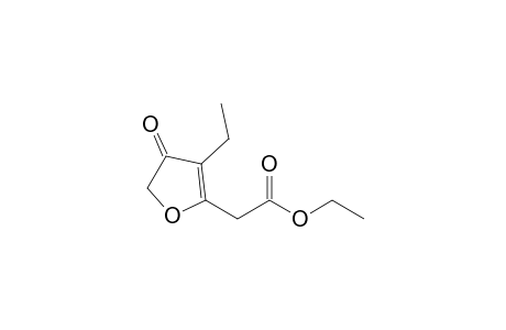 5-Ethoxycarbonylmethyl-4-ethyl-3(2H)-furanone