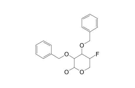 2,3-DI-O-BENZYL-4-DEOXY-4-FLUORO-L-RIBOPYRANOSE