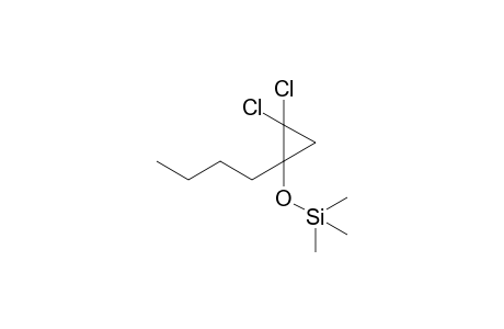 1-Butyl-2,2-dichloro-1-trimethylsiloxycyclopropane