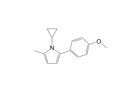 1-Cyclopropyl-2-(4-methoxyphenyl)-5-methyl-1H-pyrrole
