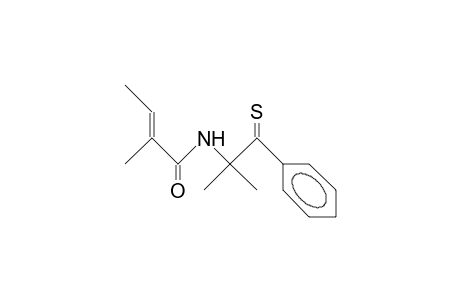 (E)-(2-Methyl-but-2-enoylamino)-thioisobutyrophenone