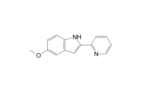 5-Methoxy-2-(2-pyridyl)indole