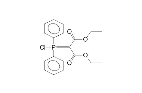 DIPHENYLCHLOROPHOSPHONIUM-DICARBOETHOXYMETHYLIDE