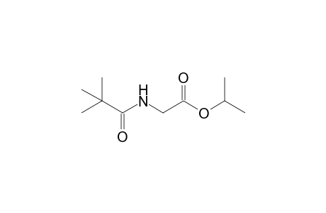 isopropyl 2-(2,2-dimethylpropanoylamino)acetate