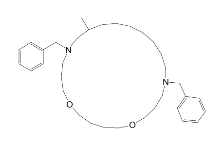 5,15-Dibenzyl-7-methyl-1,19-dioxa-5,15-diazacyclotricosane