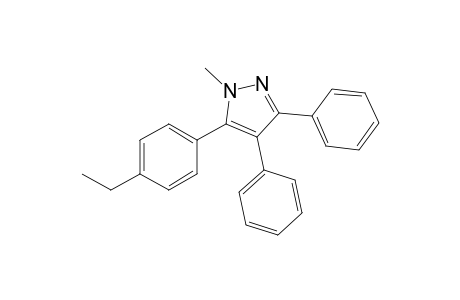 5-(4-Ethylphenyl)-1-methyl-3,4-diphenyl-1H-pyrazole