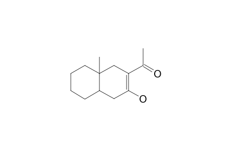 3-ACETYL-4A-METHYL-1,4,4A,5,6,7,8,8A-OCTAHYDRO-NAPHTHALEN-2-OL