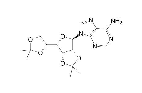 9-(2,3:5,6-Di-O-isopropylidene-.beta.,D-gulofuranosyl)adenine