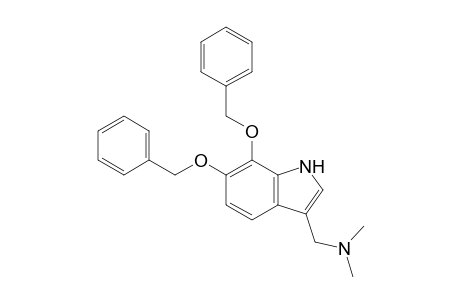 6,7-bis(Benzyloxy)-3-[(dimethylamino)methyl]indole