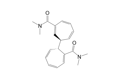[Bi-2,4,6-cycloheptatrien-1-yl]-2,3'-dicarboxamide, N,N,N',N'-tetramethyl-, (R*,R*)-