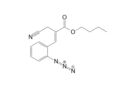 (E)-Butyl 3-(2-azidophenyl)-2-cyanomethylpropenoate