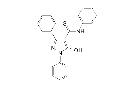 5-Hydroxy-N,1,3-triphenyl-1H-pyrazole-4-carbothioamide