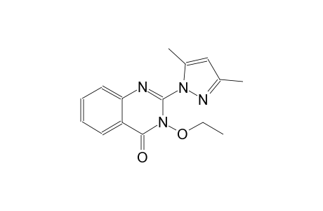 2-(3,5-dimethyl-1H-pyrazol-1-yl)-3-ethoxy-4(3H)-quinazolinone