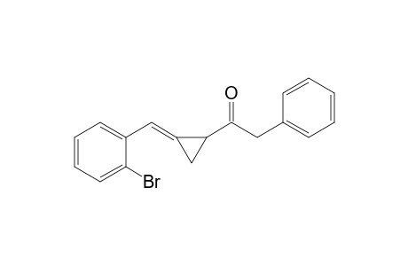 (E)-1-(2-(2-Bromobenzylidene)cyclopropyl)-2-phenylethanone