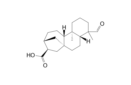 16.alpha.-Kauran-19-al-17-oic Acid