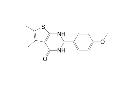 2-(4-methoxyphenyl)-5,6-dimethyl-2,3-dihydrothieno[2,3-d]pyrimidin-4(1H)-one