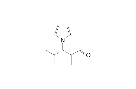 (S)-2,4-Dimethyl-3-pyrrol-1-yl-pentanal