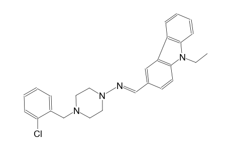 1-piperazinamine, 4-[(2-chlorophenyl)methyl]-N-[(E)-(9-ethyl-9H-carbazol-3-yl)methylidene]-