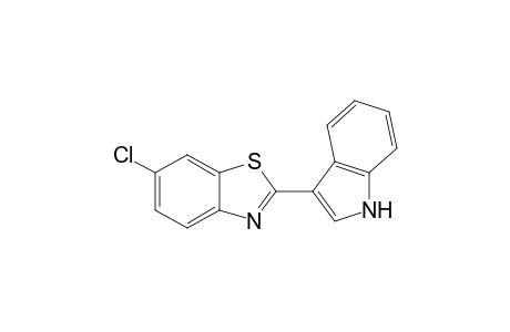 2-(1H-Indol-3'-yl)-6-chloro-1,3-benzothiazole
