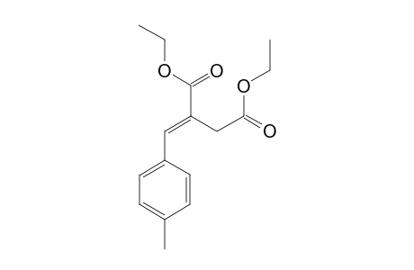 (E)-Diethyl 2-(4-methylbenzylidene)succinate