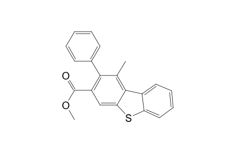 3-Dibenzothiophenecarboxylic acid, 1-methyl-2-phenyl-, methyl ester