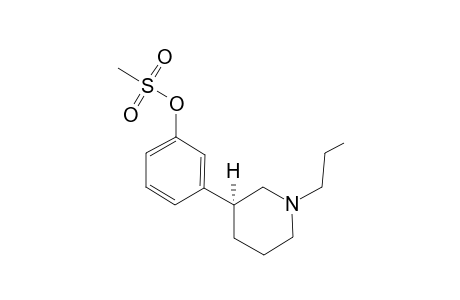 (S)-(-)-3-Methanesulfonic acid 3-(1-Propylpiperidin-3-yl)phenyl ester