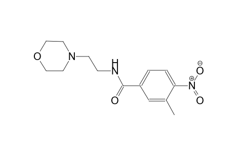 3-methyl-N-[2-(4-morpholinyl)ethyl]-4-nitrobenzamide