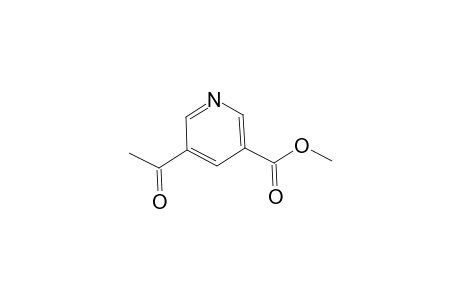 3-Pyridinecarboxylic acid, 5-acetyl-, methyl ester