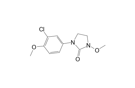 1-(3-Chloro-4-methoxyphenyl)-3-methoxy-2-imidazolidinone