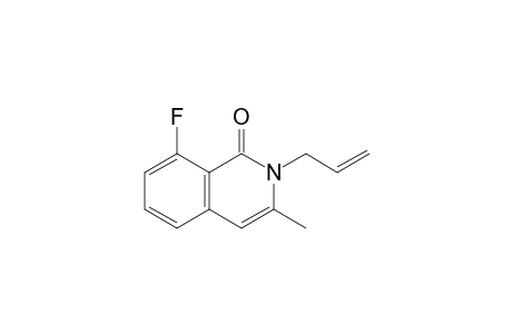2-Allyl-8-fluoro-3-methylisoquinolin-1(2H)-one