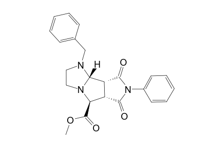 (3aR,3bS,7S,7aS)-4-Benzyl-1,3-dioxo-2-phenyl-decahydro-2,4,6a-triaza-cyclopenta[a]pentalene-7-carboxylic acid methyl ester
