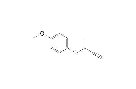 4-(4-Methoxyphenyl)-3-methyl-1-butyne