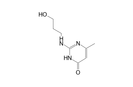 2-[(3-hydroxypropyl)amino]-6-methyl-4(3H)-pyrimidinone