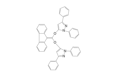 5,5'-(((9H-fluoren-9-ylidene)methylene)bis(oxy))bis(1,3-diphenyl-1H-pyrazole)