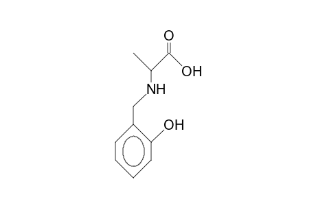 N-(2-Hydroxy-benzyl)-2-amino-propanoic acid