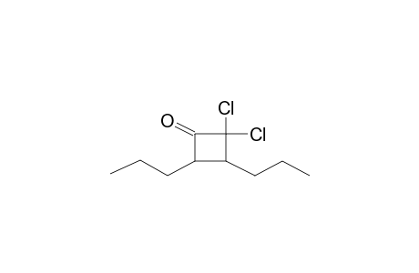 2,2-DICHLORO-3,4-DIPROPYLCYCLOBUTANONE