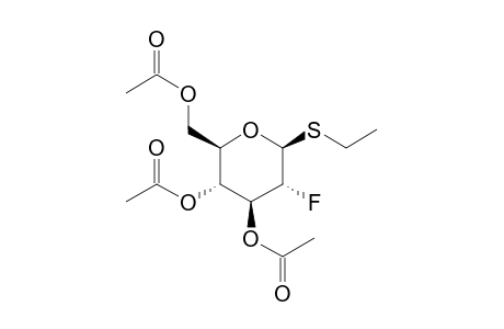 Ethyl-3,4,6-tri(O-acetyl)-2-deoxy-2-fluoro-.beta.-D-thioglucopyranoside