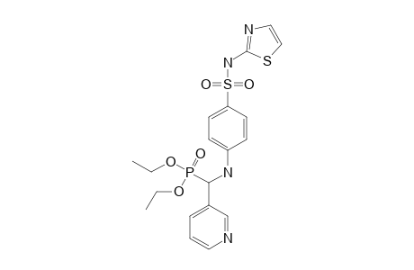 DIETHYL-PYRIDIN-3-YL-[4-(N-THIAZOL-2-YL-SULFAMOYL)-PHENYLAMINO]-METHYL-PHOSPHONATE