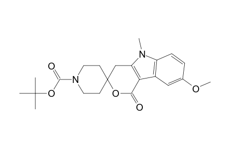Spiro[piperidine-4,3'(1'H)-pyrano[4,3-b]indol]-1-carboxylic acid, 4',5'-dihydro-8'-methoxy-5'-methyl-1'-oxo-, 1,1-dimethylethyl ester