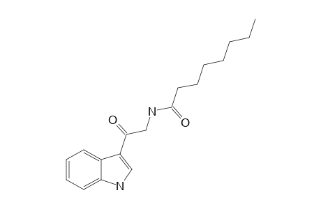 N-[2-(1H-INDOL-3-YL)-2-OXO-ETHYL]-OCTANAMIDE