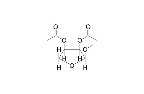 (1S,2R,3R)-1-O-METHYL-2,3-DI-O-ACETYLTETROSIDE