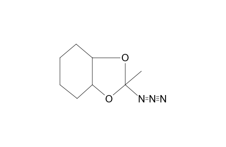 trans-2-AZIDOHEXAHYDRO-2-METHYL-1,3-BENZODIOXOLE