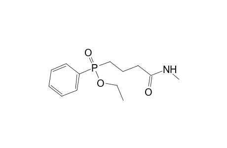 Ethyl 4-(methylamino)-4-oxobutyl(phenyl)phosphinate
