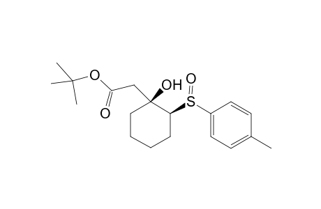 [1S,2S,(S)R]1-[tert-Butoxycarbonyl)methyl]-2-(p-tolylsulfinyl)cyclohexanol