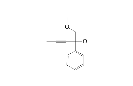 1-METHOXY-2-PHENYLPENT-3-YN-2-OL