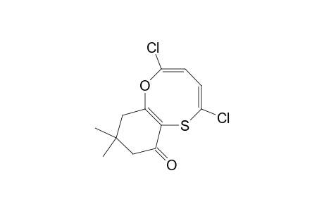 2,5-Dichloro-9,9-dimethyl-9,10-dihydro-1,6-benzoxathiocin-7(8H)-one