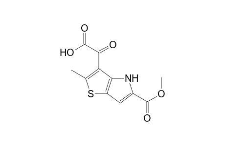 4H-Thieno[3,2-b]pyrrole-5-carboxylic acid, 2-methyl-3-oxalyl-, methyl ester