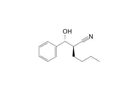 (2R)-2-[(R)-hydroxy(phenyl)methyl]hexanenitrile