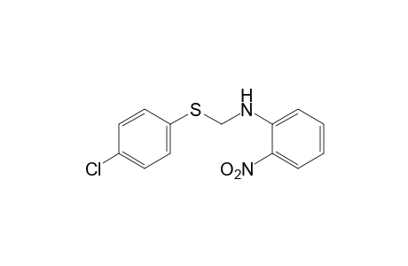 N-(p-chlorophenylthiomethyl)-o-nitroaniline